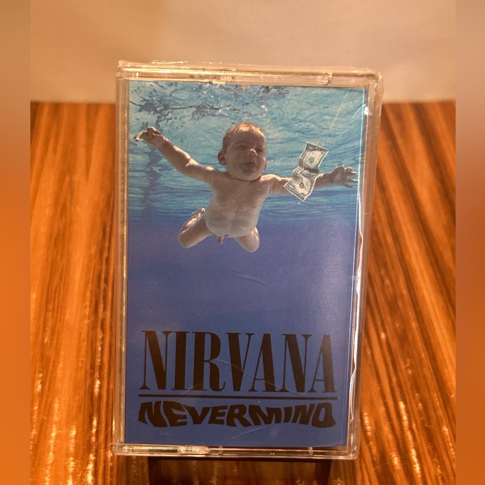 New NIRVANA Nevermind SEALED Cassette TAPE Silver Japan 2016 Limited RARE